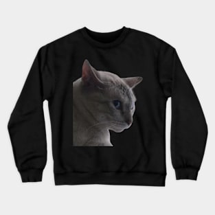 Kitty in a bad mood Crewneck Sweatshirt